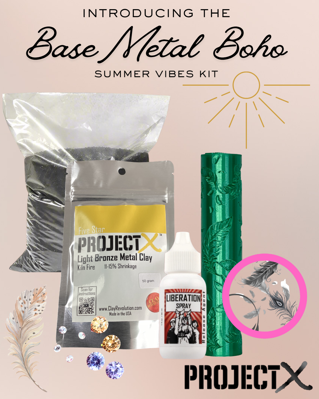 Project X Base Metal Boho Kit