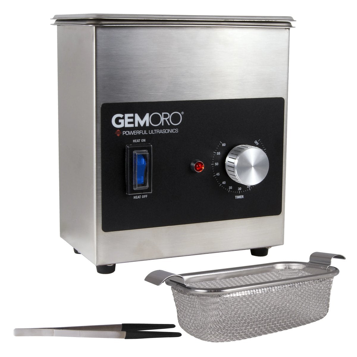 Ultrasonic (1.5 Pint) With Heat and Accessories - GEMORO - Clay Revolution