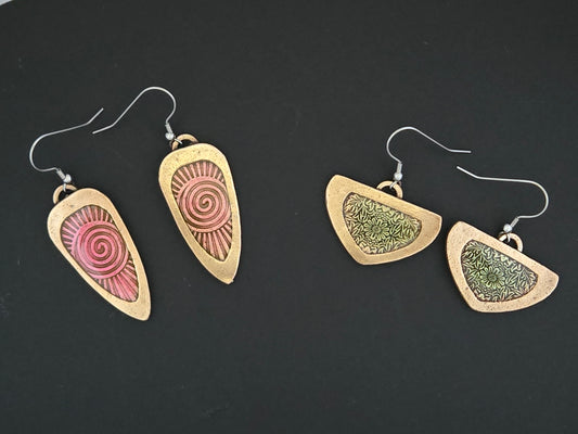Mixed Metal Alchemy Earrings with Michael Marx 2-1-27 Tucson