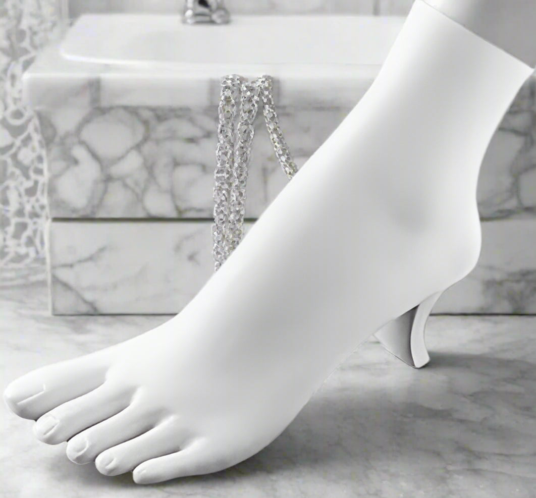 Polystyrene Foot Display Stand