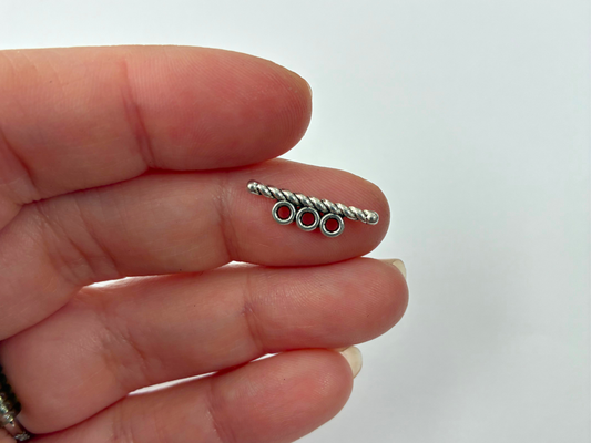 Toggle Clasp Set – Round Ring & T-Bar