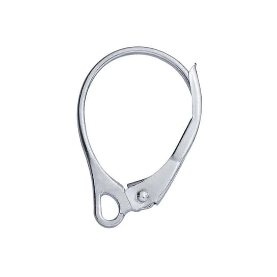 .925 Sterling Silver Hinged Lever-Back Ear Wires