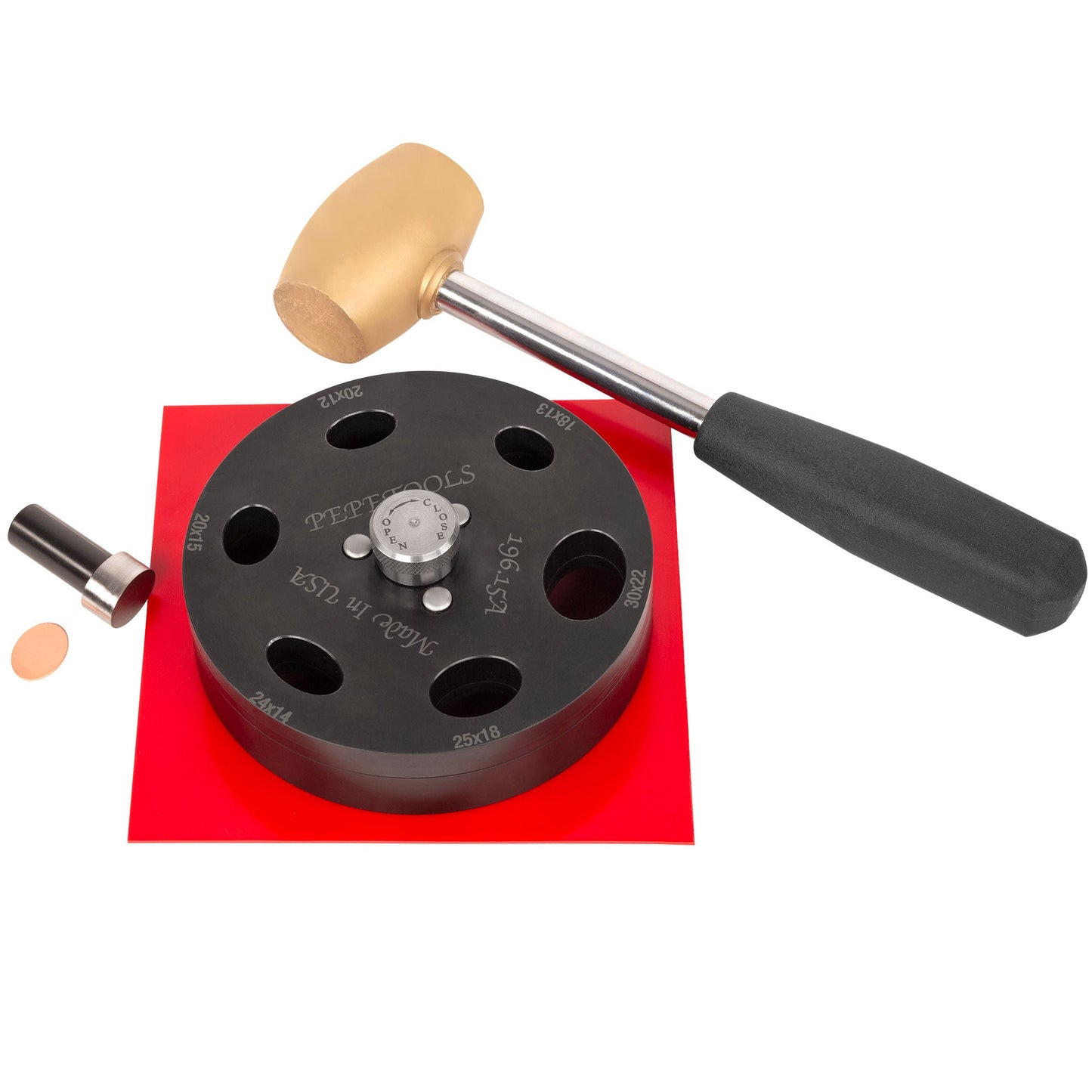 Oval (Cabochon) Disc Cutter, 6 sizes included - Clay Revolution