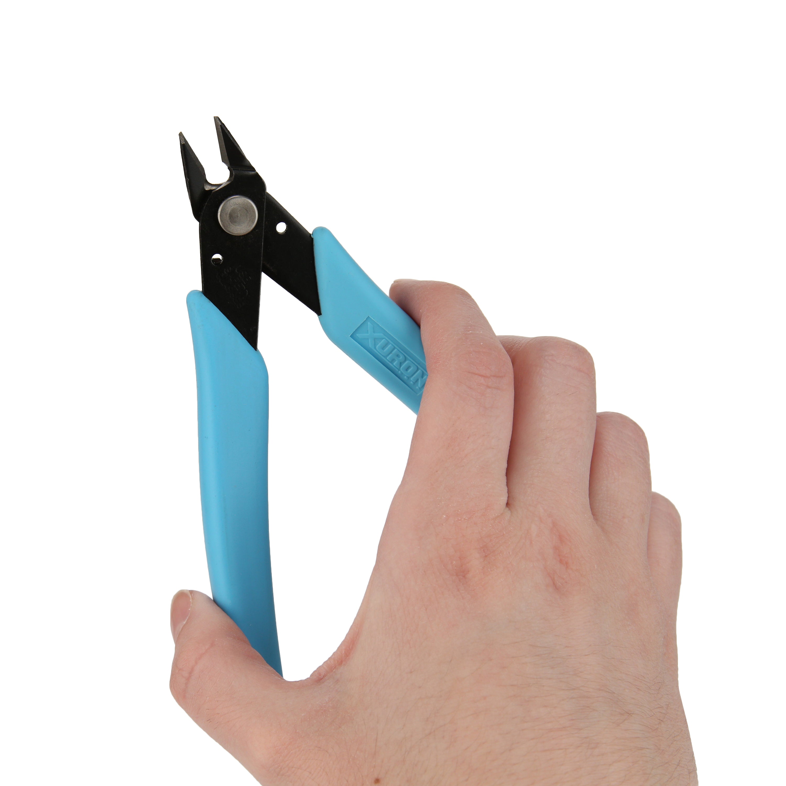 Xuron Micro-Shear Flush Cutter with Lead Retaining Clip