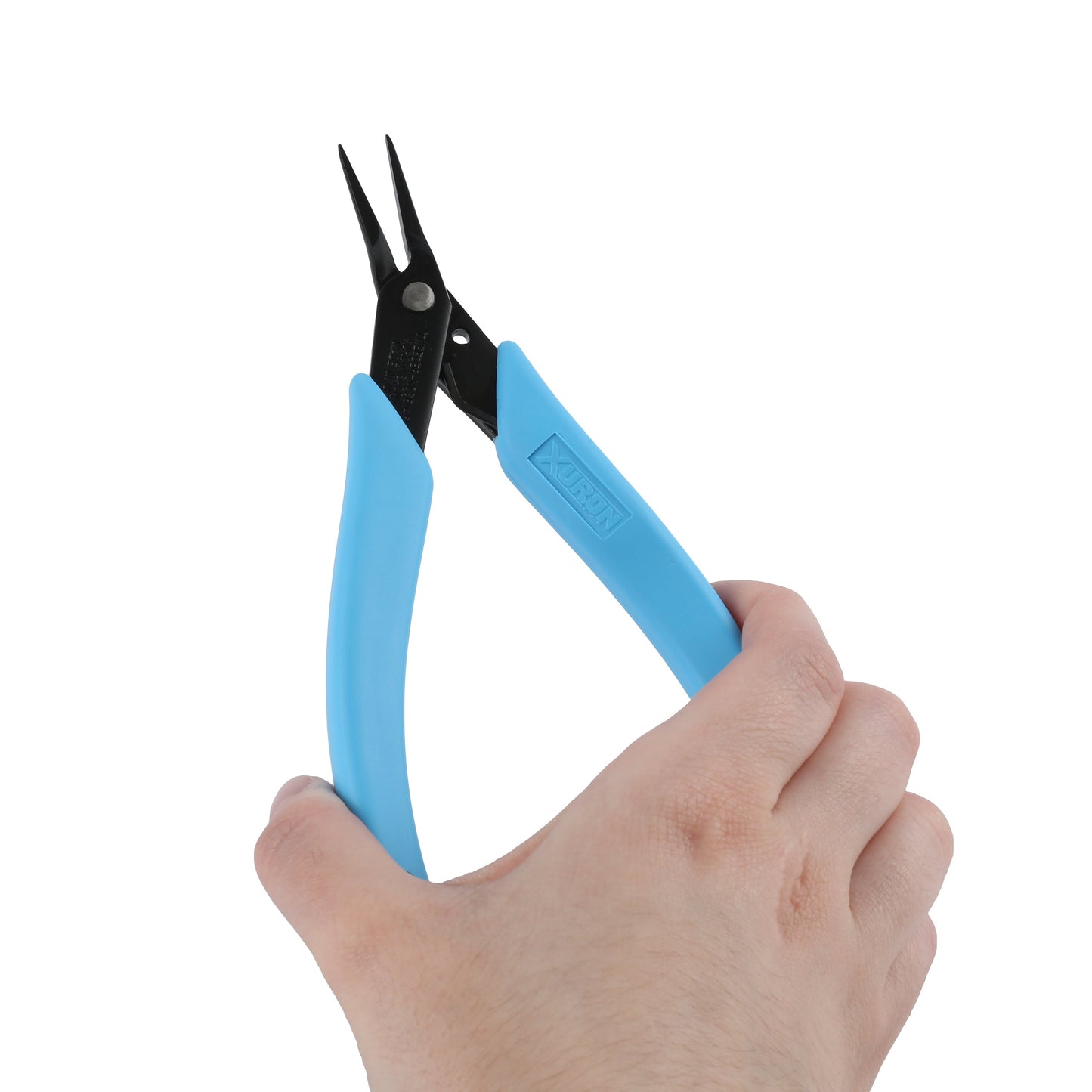Xuron® Narrow Tweezer Nose™ (452) - Blue Handle - Clay Revolution