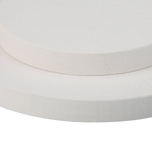 Round Soldering Board, White, High Heat Resistant - Clay Revolution