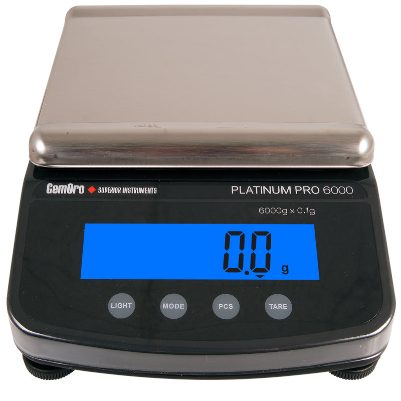 Digital Scale, 6000g x 0.1g - GEMORO PRO6000 - Clay Revolution