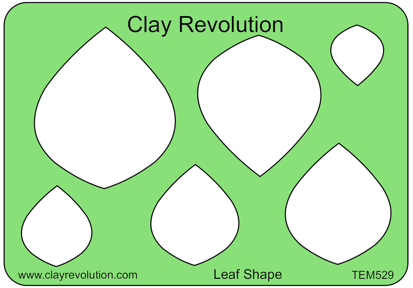 Leaf Shape Template