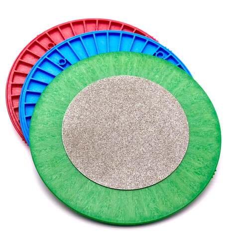 8" Diamond Grinding Disc on 12" Bat (Sold Individually) - Clay Revolution