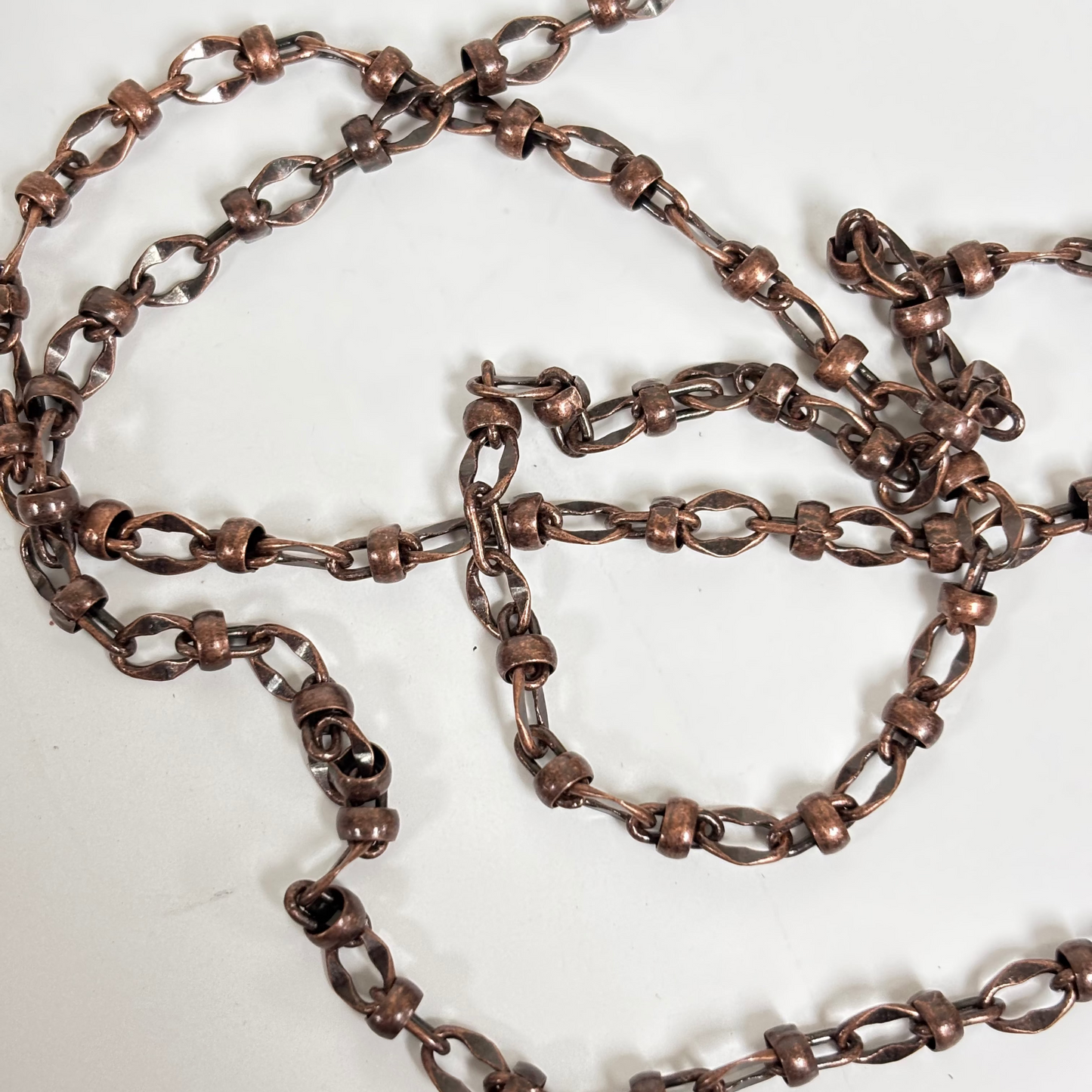 Chain: Antique Copper Plated Artisan Links