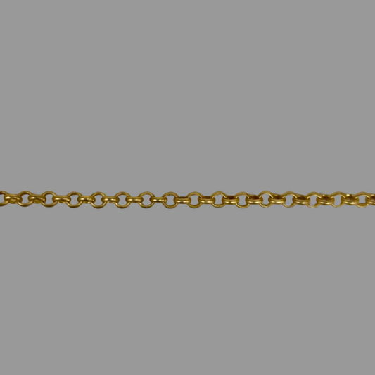 Chain: Gold-Plated Rolo 2mm
