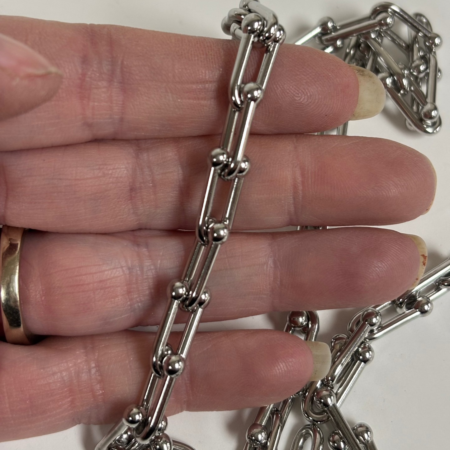 Chain: Heavyweight Stainless Steel Bar & Link