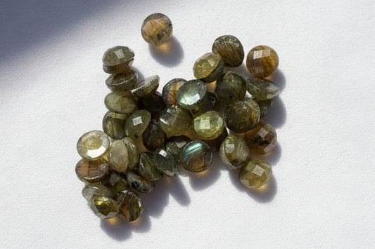 Labradorite 8mm Faceted