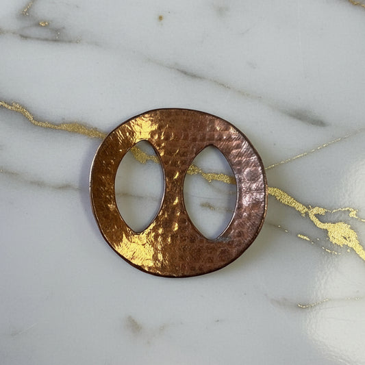 Bronze Bracelet Component – Oriental-Inspired Design