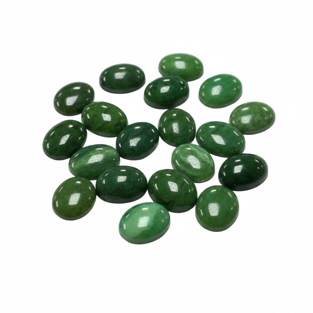 Chrysoprase Cabochon Oval - Clay Revolution