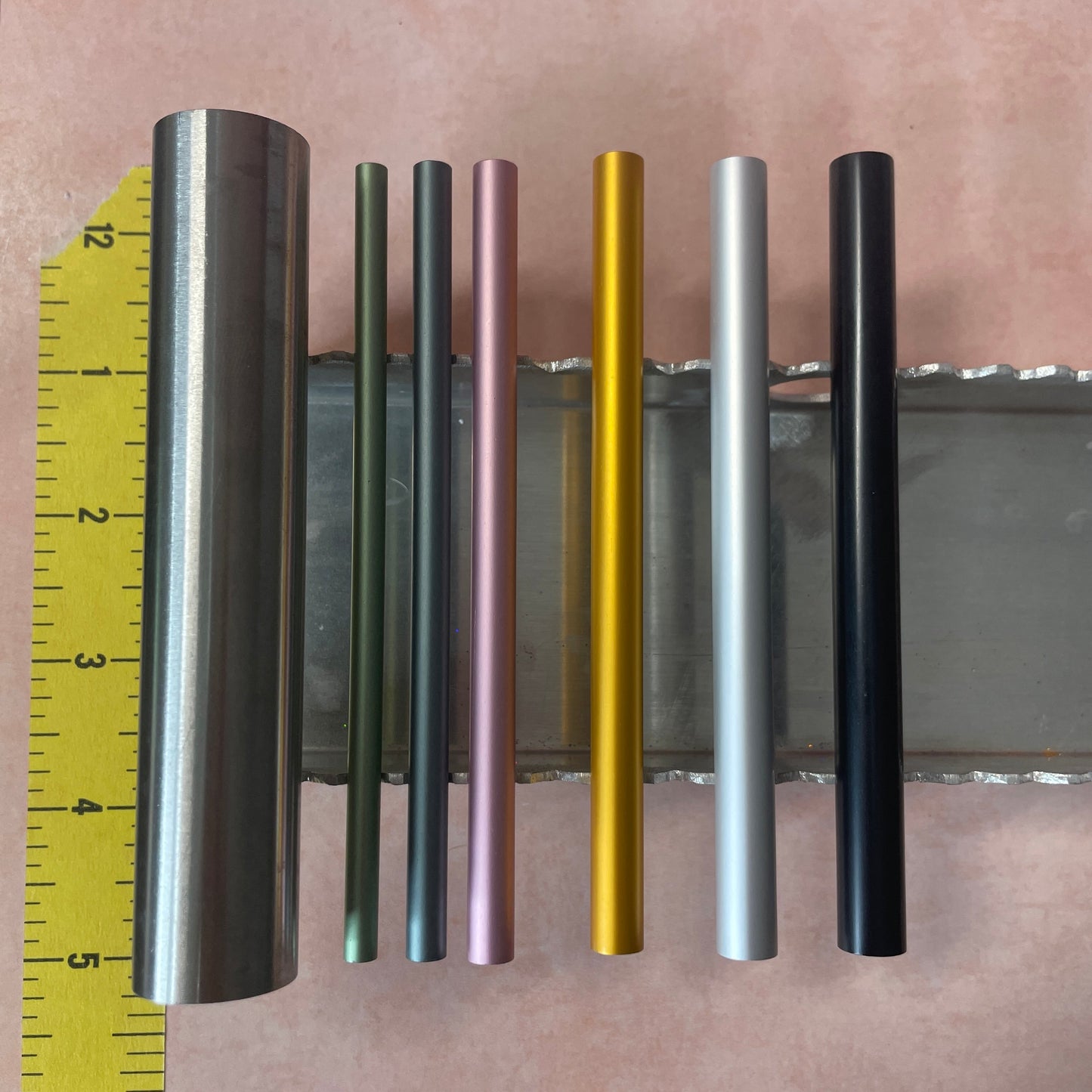 Metal Tube Forms for Huggie clay earrings, rings, hair twists, large hole beads - Clay Revolution