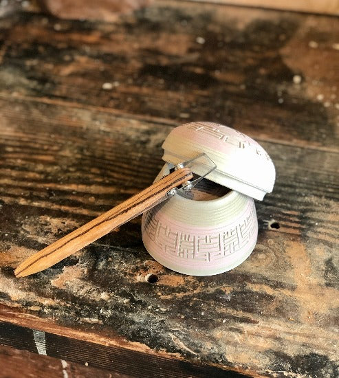 T3 Slanted Square Pottery Trimming Tool w/ Square-Tipped Handle - Clay Revolution