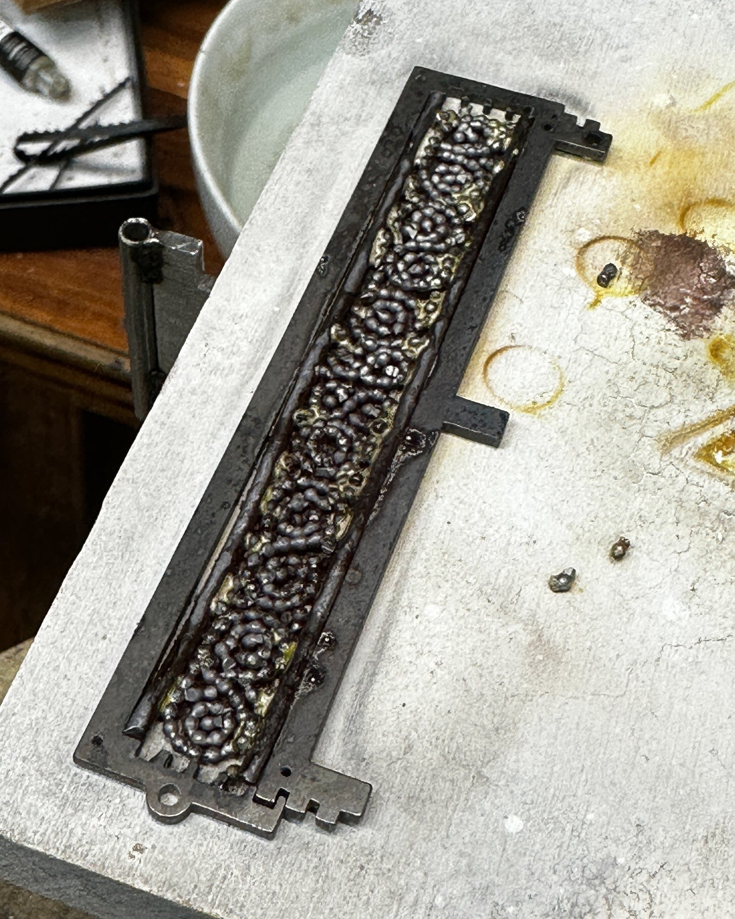 Soldering Stencils Adjustable Ring Band - Clay Revolution
