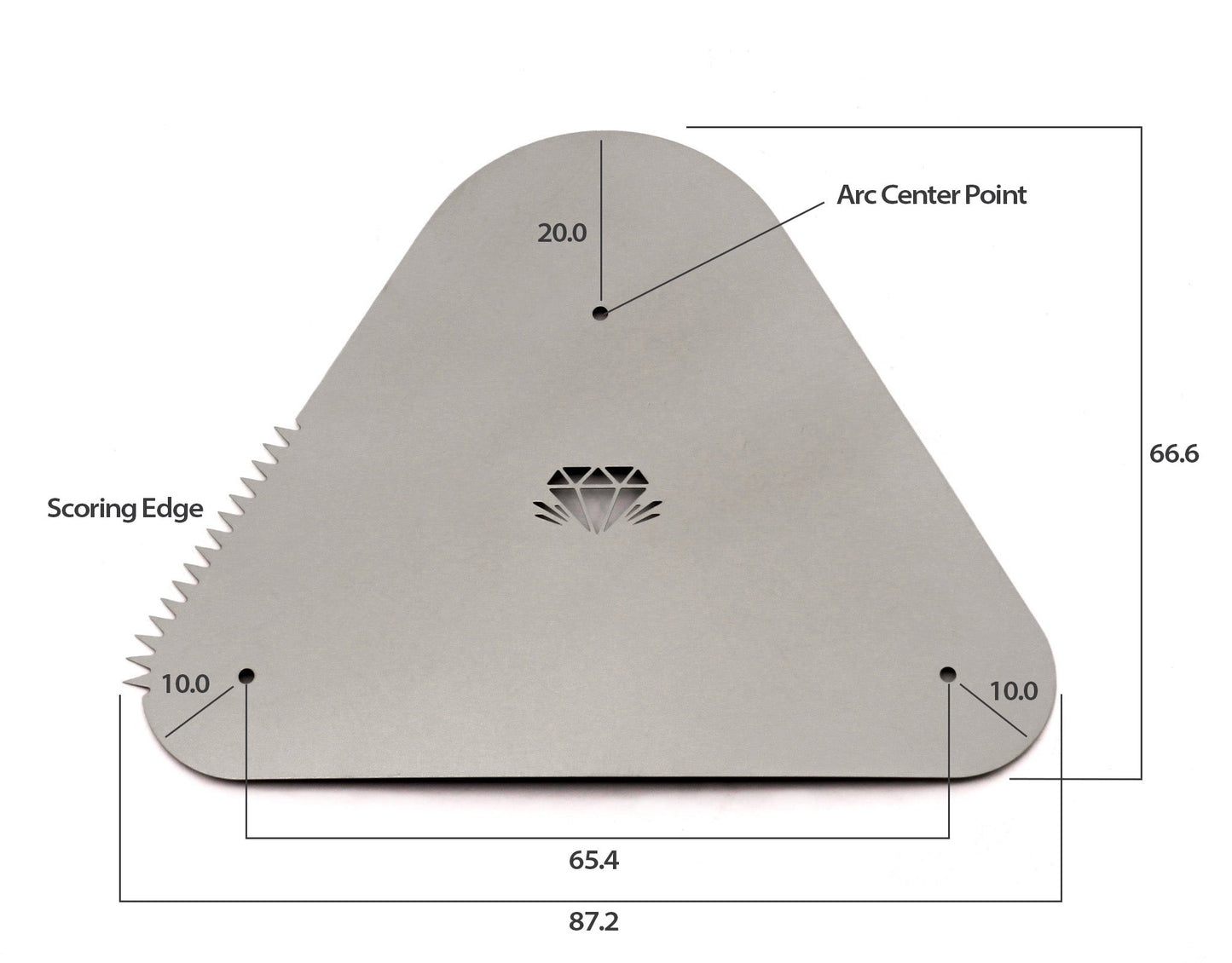 Small Metal Rib - Clay Revolution