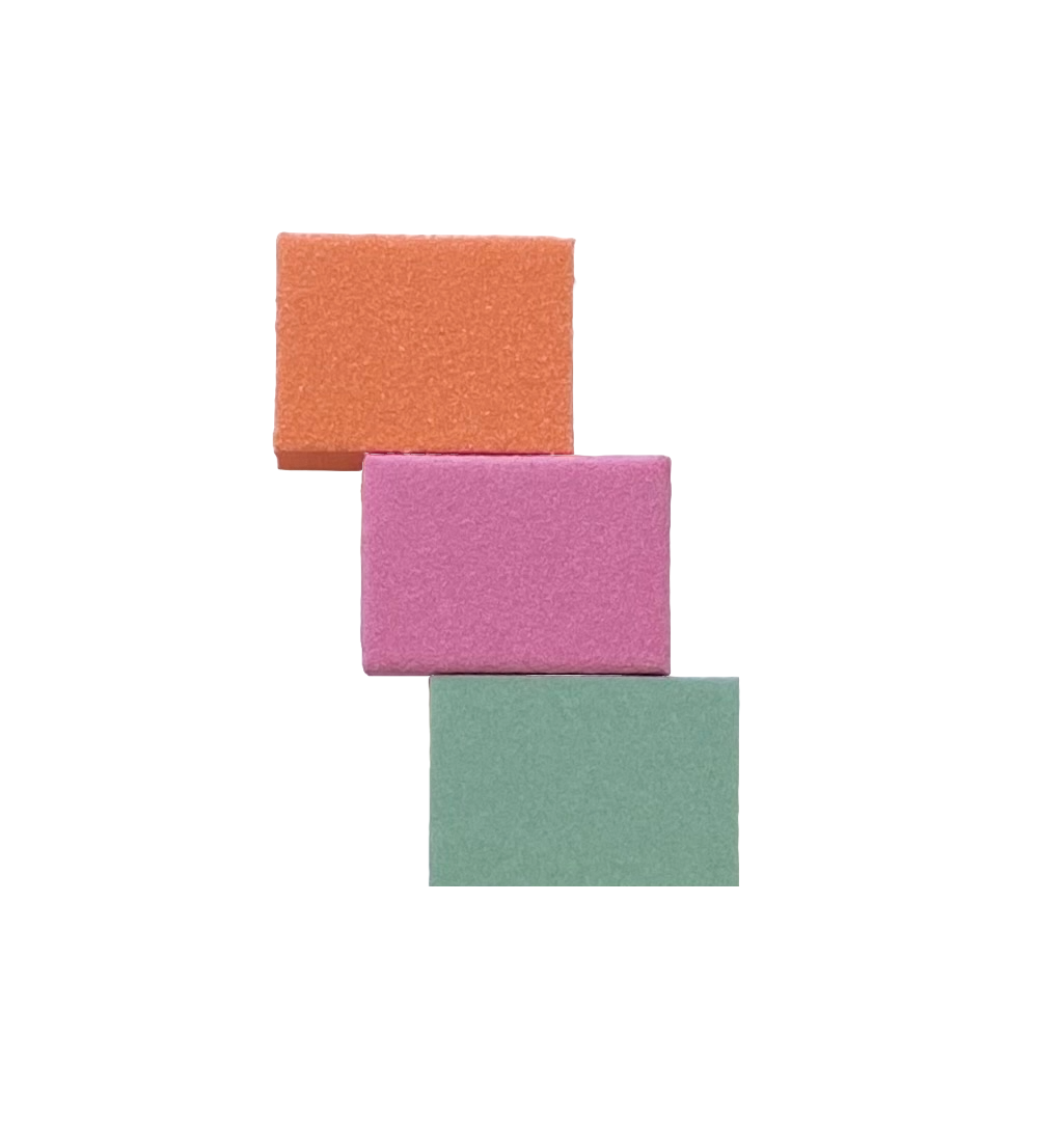 3-Piece Multi-Grit Sanding Block Set (80 to 4000) - Clay Revolution