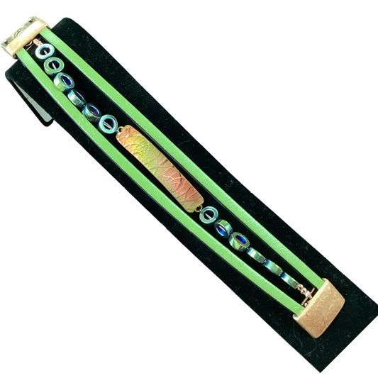 Luxe Copper & Leather Bracelet with Carrie Story April 30 & May 1, 2026 In Person and Online