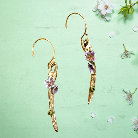 Sculpted Sprigs: Bronze Clay Earrings & Pendants with Carrie Story 7-24-26 In Person and Online