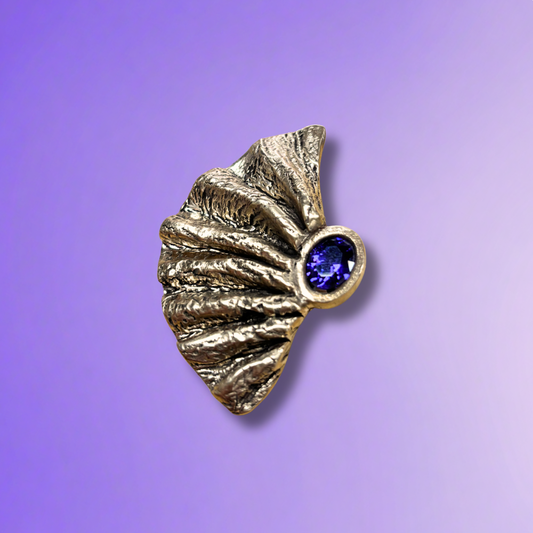 Dramatic Fan Fold Bronze Pendant Class with Carrie Story 8-28-26 In Person and Online