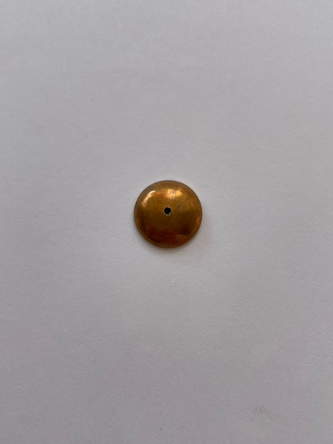 Brass Round Disc w/ Hole Component