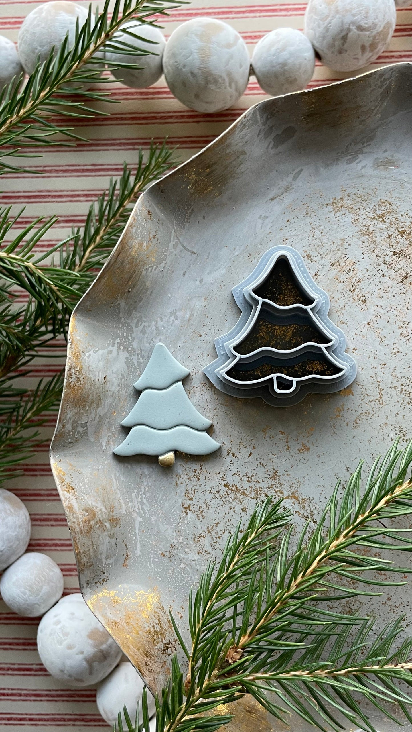 Paquete de cortadores de árboles de Navidad