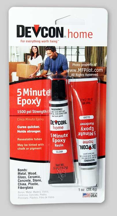 5 Minute 2 Part Epoxy 1oz - ClayRevolution