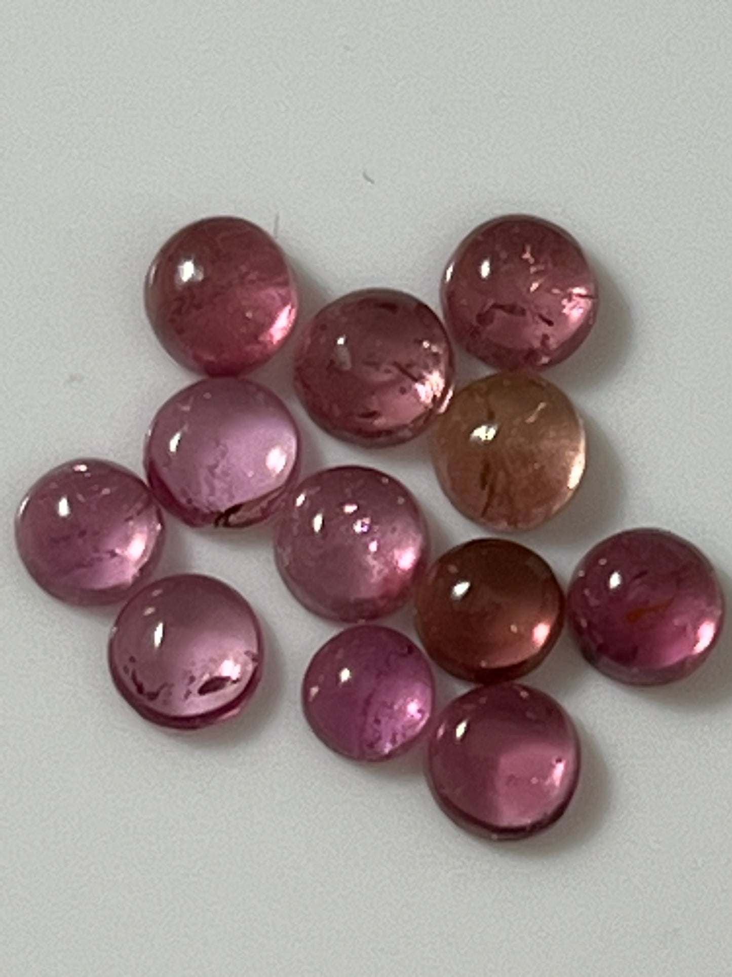 Tourmaline Round Cabochon 4mm