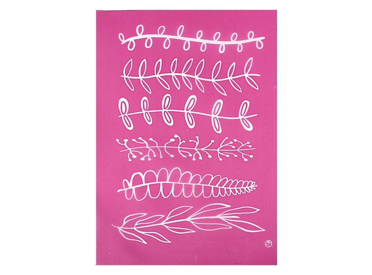 Leafy Lines Silkscreen