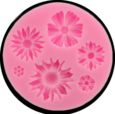 Chrysanthemum Silicone Mold - ClayRevolution