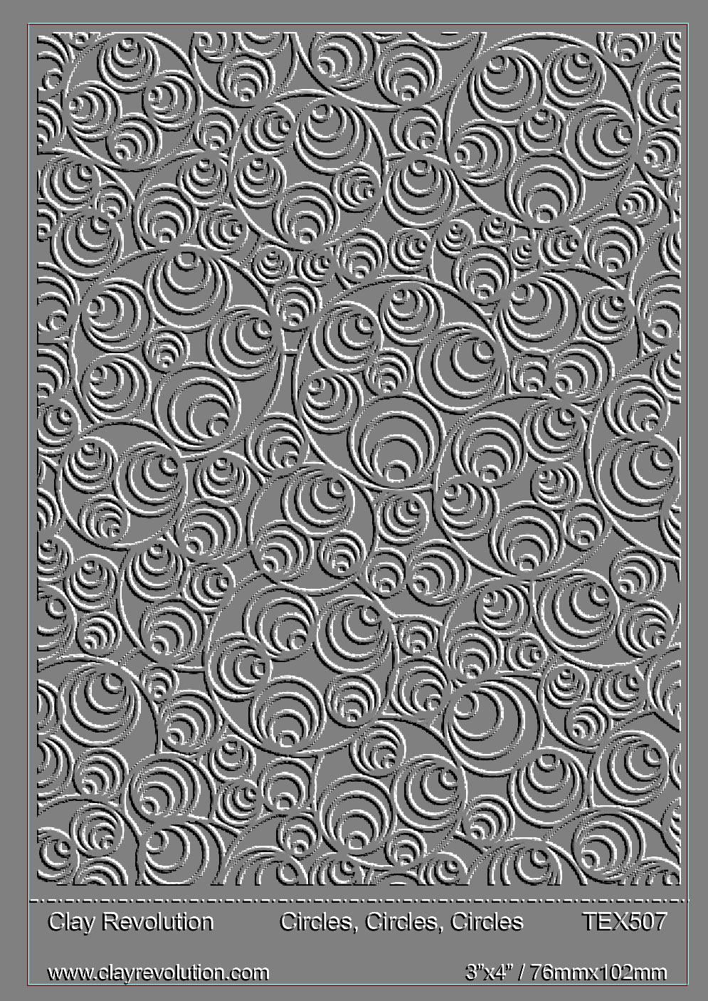Circles Circles Circles Texture Sheet - ClayRevolution