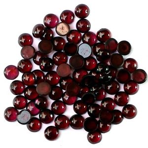 Garnet Cabochon Round - ClayRevolution