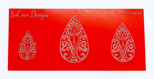 LinCora Mandala Texture Mat 013 - ClayRevolution