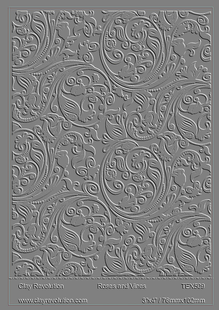 Roses and Vines Texture Sheet