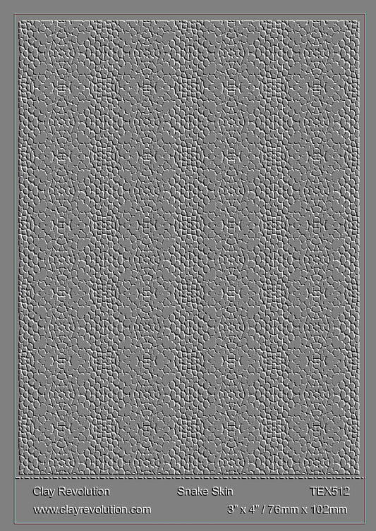 Snake Skin Texture Sheet - ClayRevolution