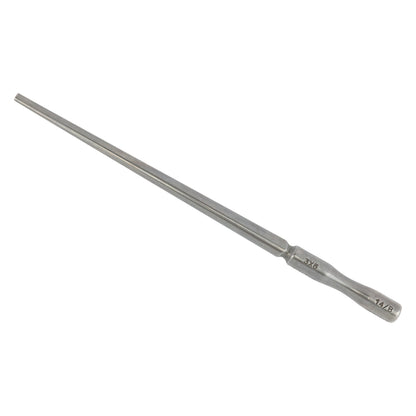 Small Oval Forming Mandrel, 8x10mm - 3x5mm, Hardened Steel - Clay Revolution