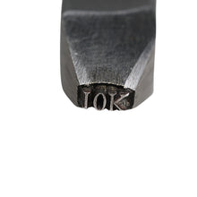 Cargar imagen en el visor de la galería, Jewelers Metal Stamp, Hardened Steel, Hallmarking