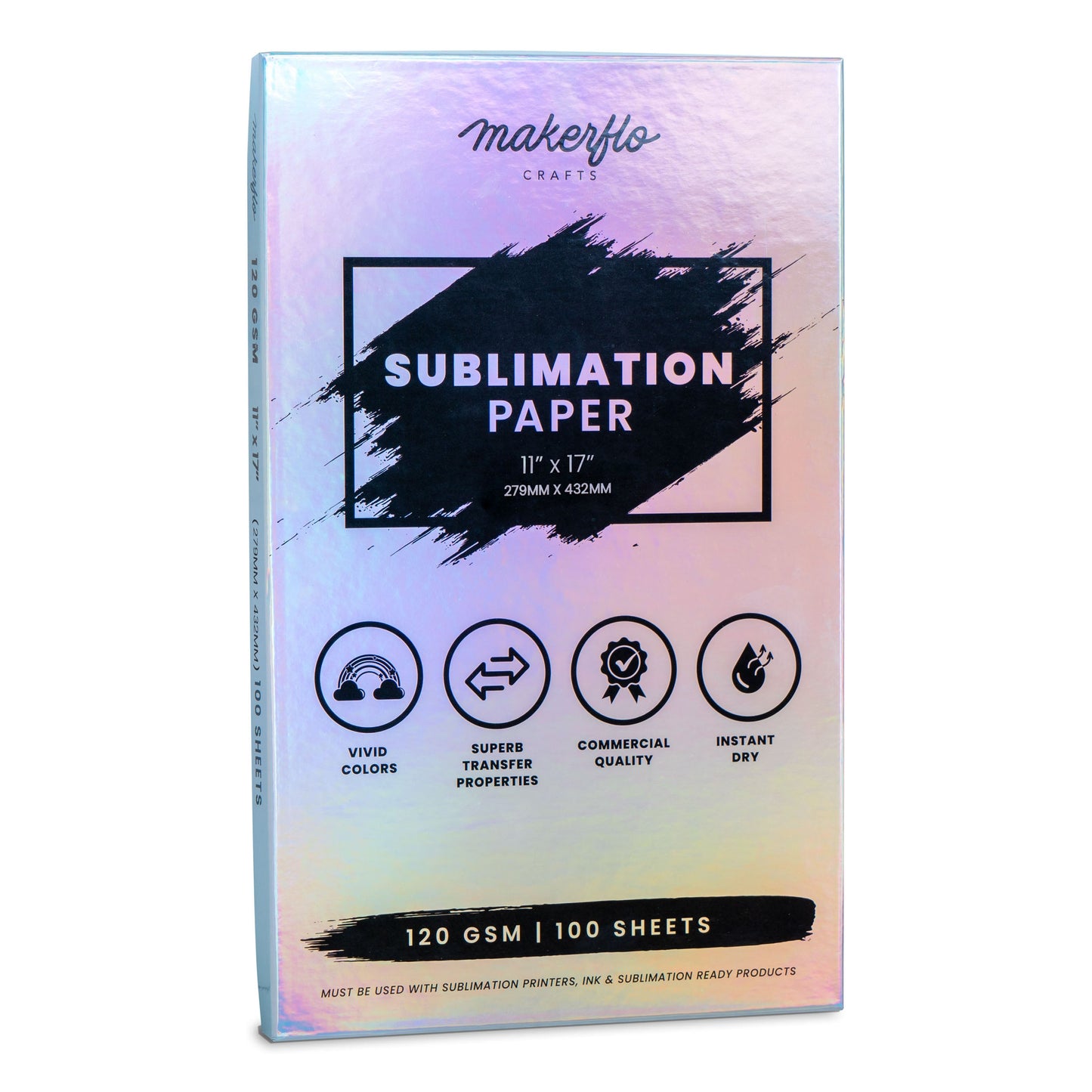 MakerFlo Sublimation Paper - Clay Revolution
