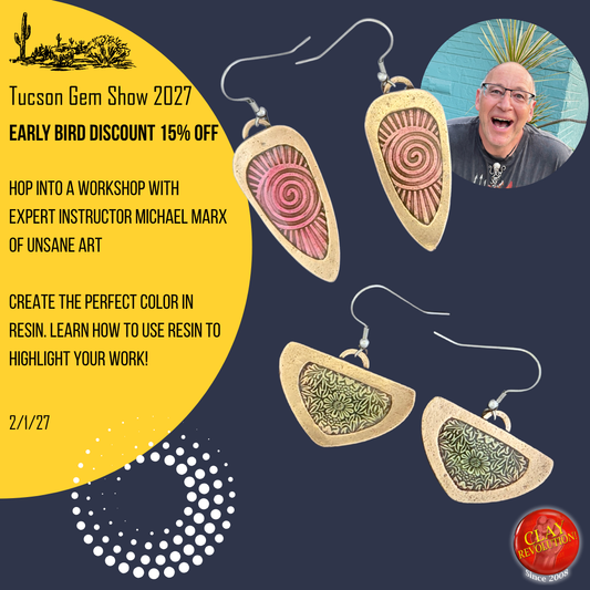 Mixed Metal Alchemy Earrings with Michael Marx 2-1-27 Tucson