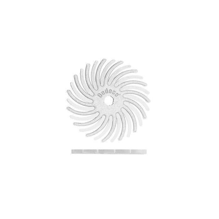 7/8" Radial Bristle Disc - 1/16" Arbor - Clay Revolution