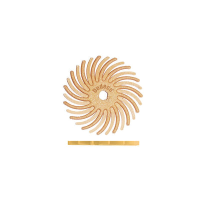 7/8" Radial Bristle Disc - 1/16" Arbor - Clay Revolution