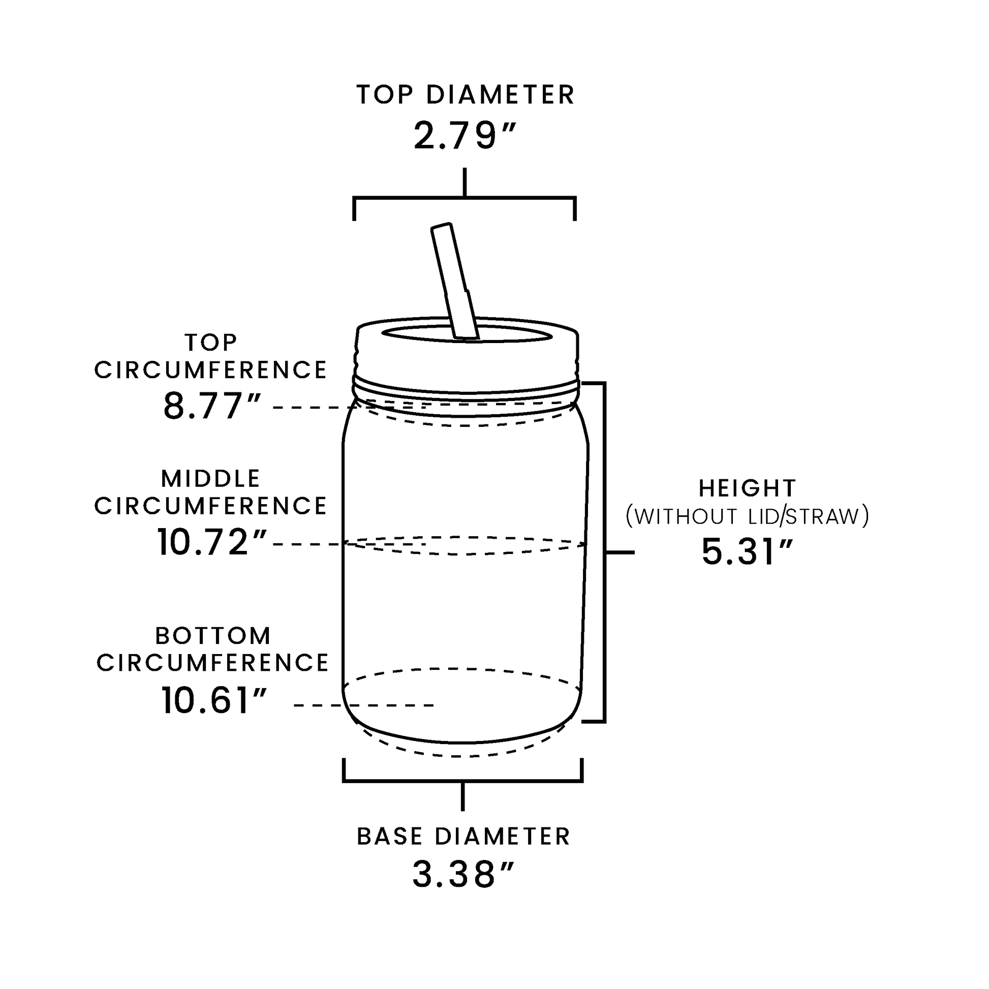 12oz Mason Jar - Clay Revolution