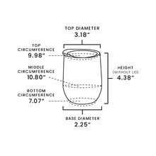 Carregar imagem no visualizador da galeria, 12oz Straight Wine Tumbler