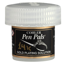 Cargar imagen en el visor de la galería, Cohler Gold Pen Plating Solution, 1oz jar, by Krohn Industries
