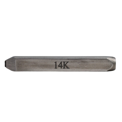 Jewelers Metal Stamp, Hardened Steel, Hallmarking - Clay Revolution