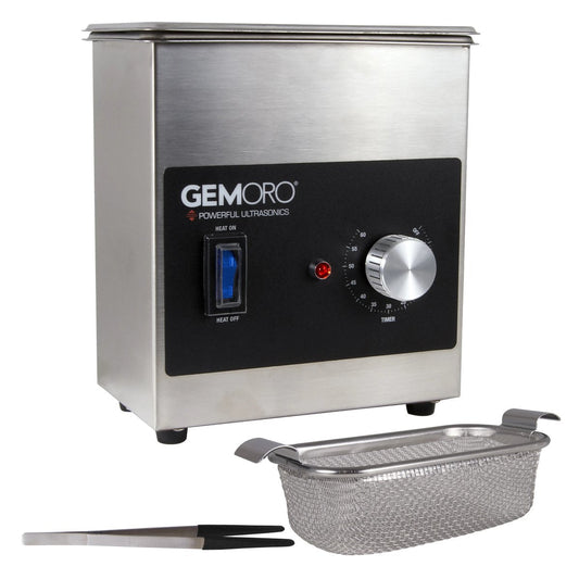 Ultrasonic (1.5 Pint) With Heat and Accessories - GEMORO - Clay Revolution
