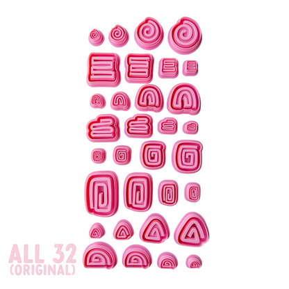 Clayful Swirls Variety Cutter Packs (BEST VALUE)